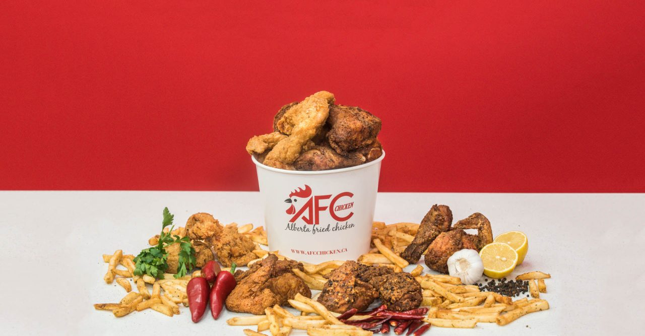 AFC fried chicken Edmonton